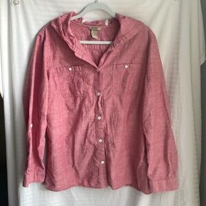 Duluth Trading Cotton Hoodie Shirt Size XL